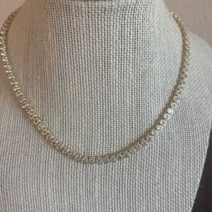 Melinda Maria Gold Crystal Necklace